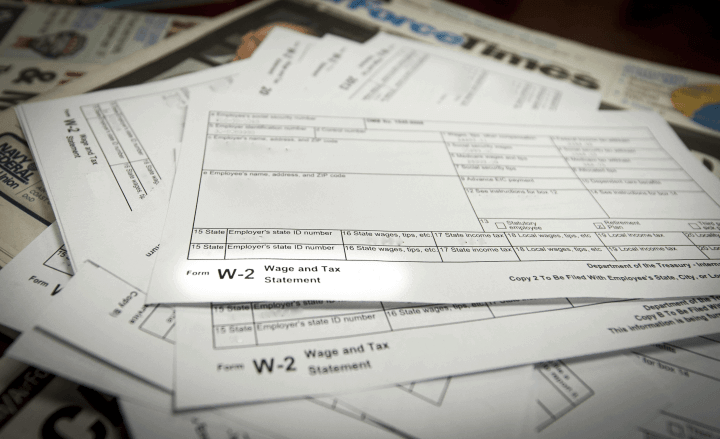 W-2s to Be Added to the Tax Return