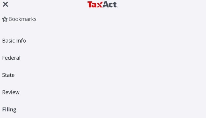 Features of TaxAct's App
