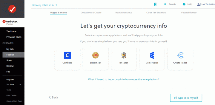 Reporting Cryptocurrency Income in TurboTax